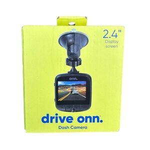 onn. 1080p HD Black Car Dash Cam